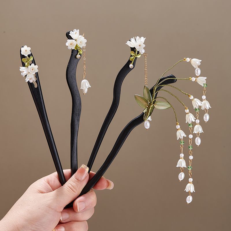 Hanbok Hair Pin - Lily Of The Valley1 Hair Stick