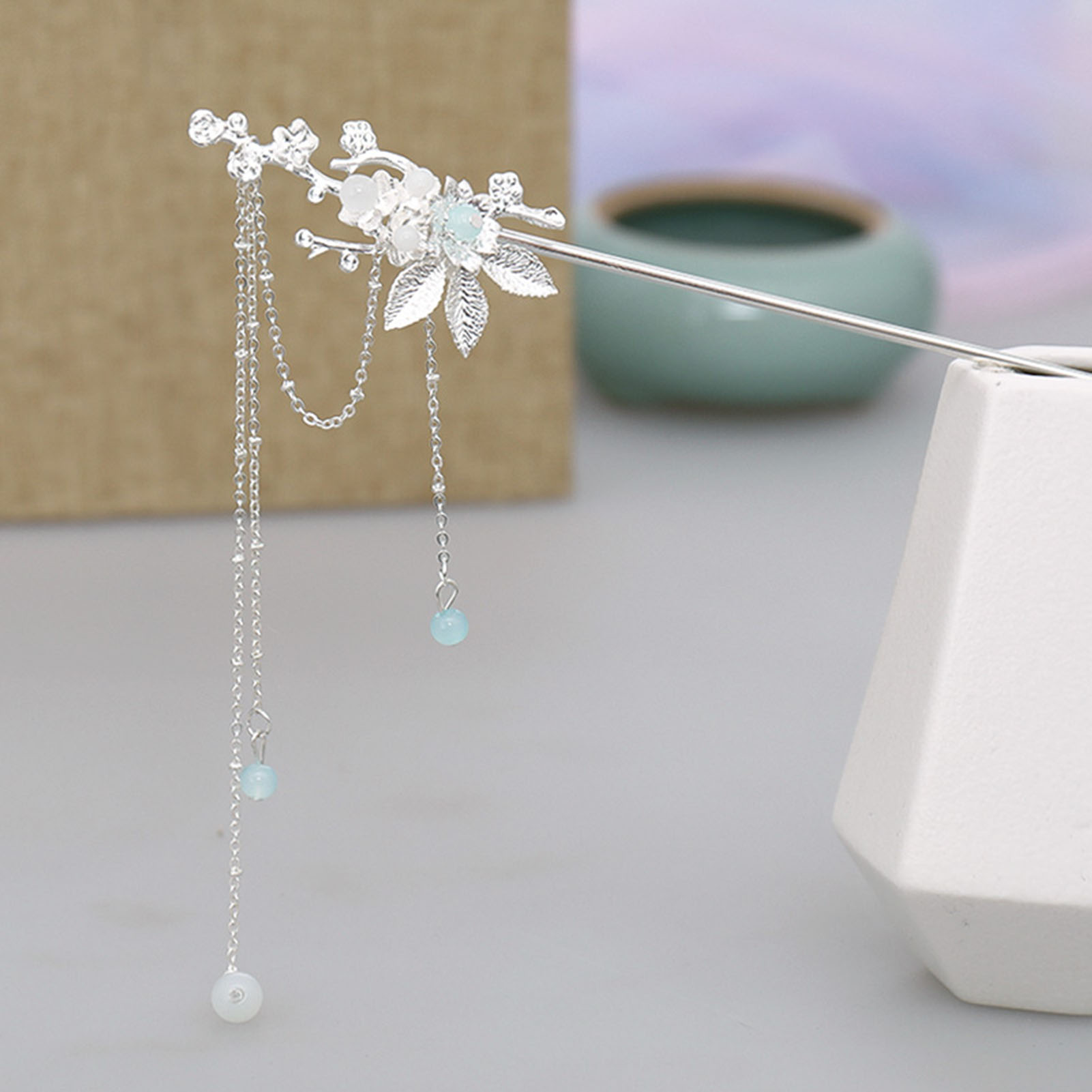 Hanbok Hair Pin - Chinese Style Alloy Hair Stick Chopsticks