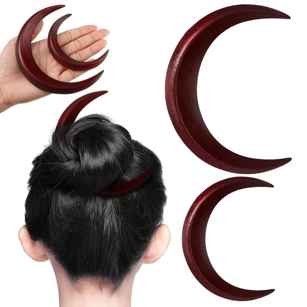 Fashion Elegant Crescent Hair  - Hanbok Hair Pin 评论和价格