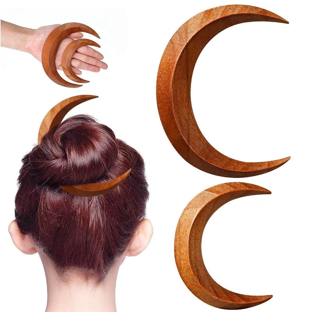 Fashion Elegant Crescent Hair  - Hanbok Hair Pin 评论和价格