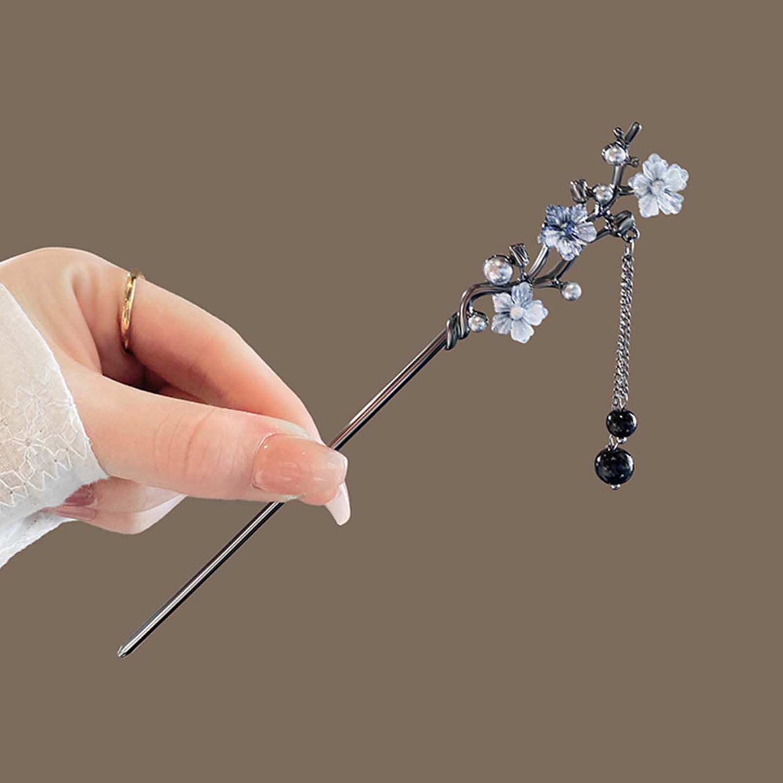 Butterfly Tassel Hairpin Hair  - Hanbok Hair Pin 评论和价格
