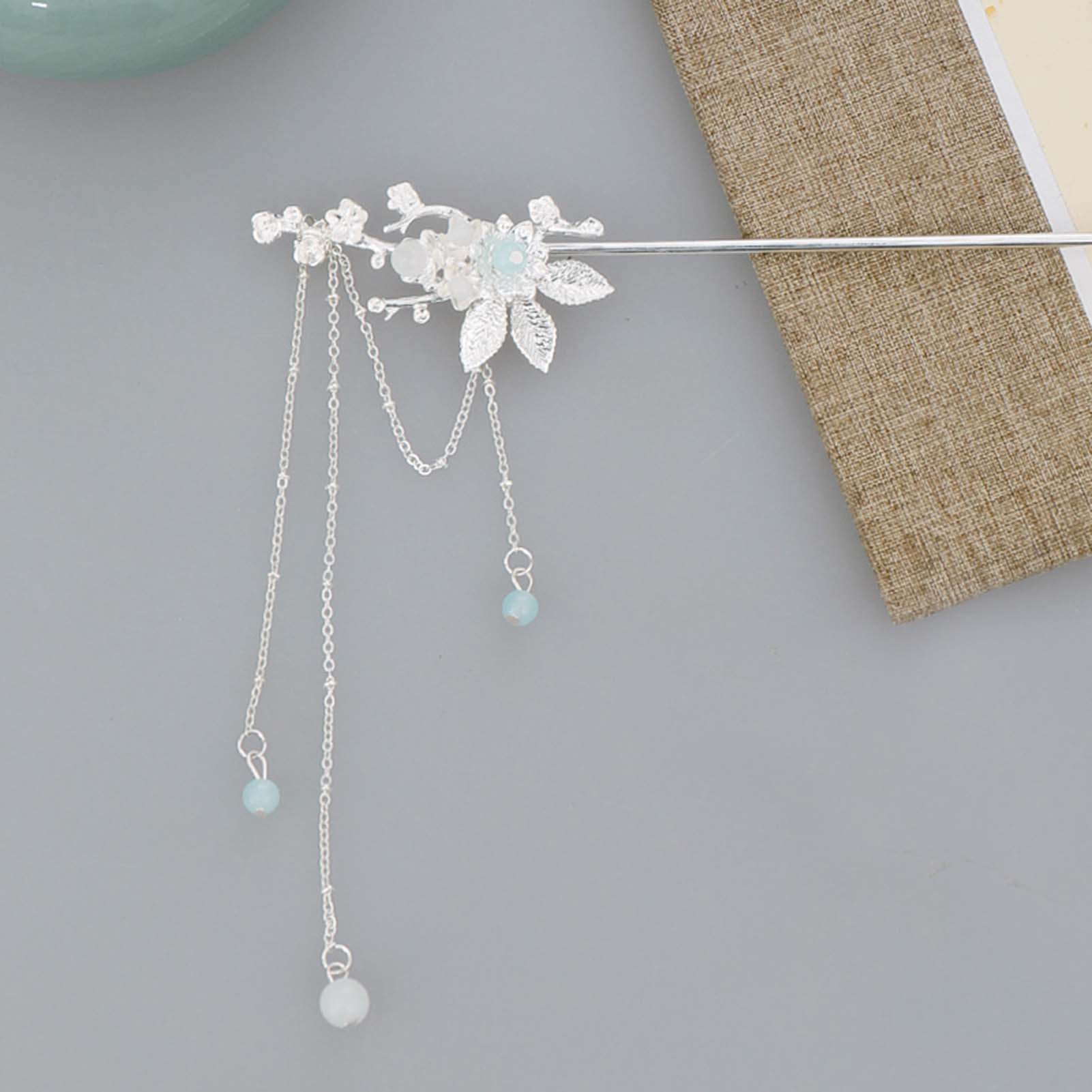 Chinese Style Alloy Hair Stick - Hanbok Hair Pin 评论和价格
